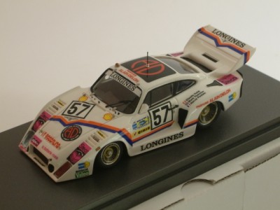 Porsche 935 3.0 L Turbo Gr. 5- Team C. Haldi / Charles Ivey Racing - #57 24 Hrs Le Mans 1981 - Built 1:43